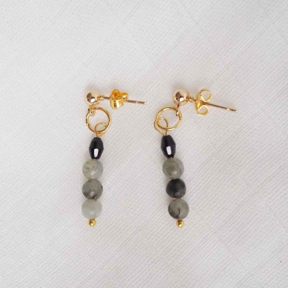 Labradorite Earrings